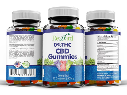 0% THC CBD Gummies - Kannabliss Exotics