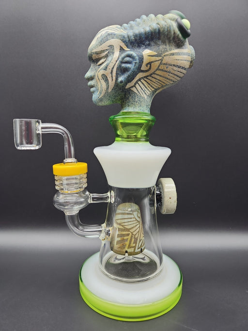 10" Aztec Alien XL Big Brain w/ Stone Showerhead - Kannabliss Exotics