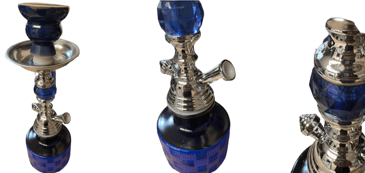 13” Premium Decorative Hookah Nargila With Hose - Kannabliss Exotics