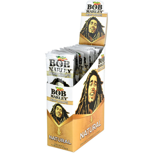 25PC DISP - Bob Marley Hemp Wraps - 2pk - Kannabliss Exotics