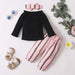 3M - 24M Newborn Baby Clothes Set Toddler Girl Outfits - Kannabliss Exotics