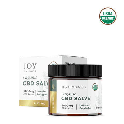 Organic CBD Salve - Lavender Eucalyptus 2oz/1000mg