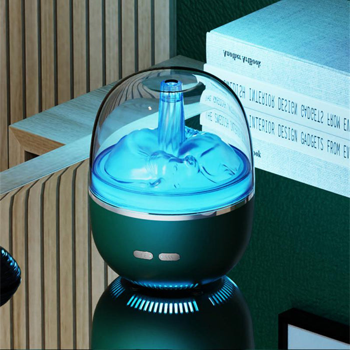 Air Humidifier Essential Oil Ultrasonic Aromatherapy Atomizer Colorful Light Heavy Fog Volume Office Home Accessories -