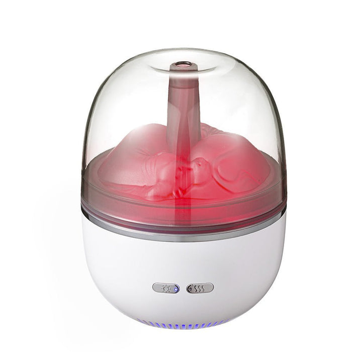 Air Humidifier Essential Oil Ultrasonic Aromatherapy Atomizer Colorful Light Heavy Fog Volume Office Home Accessories -