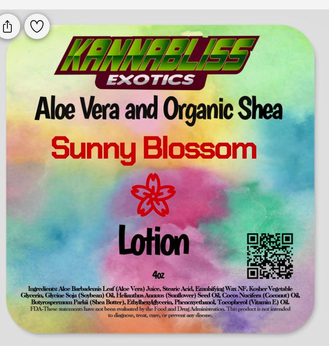 Aloe Vera And Organic Shea - Kannabliss Exotics