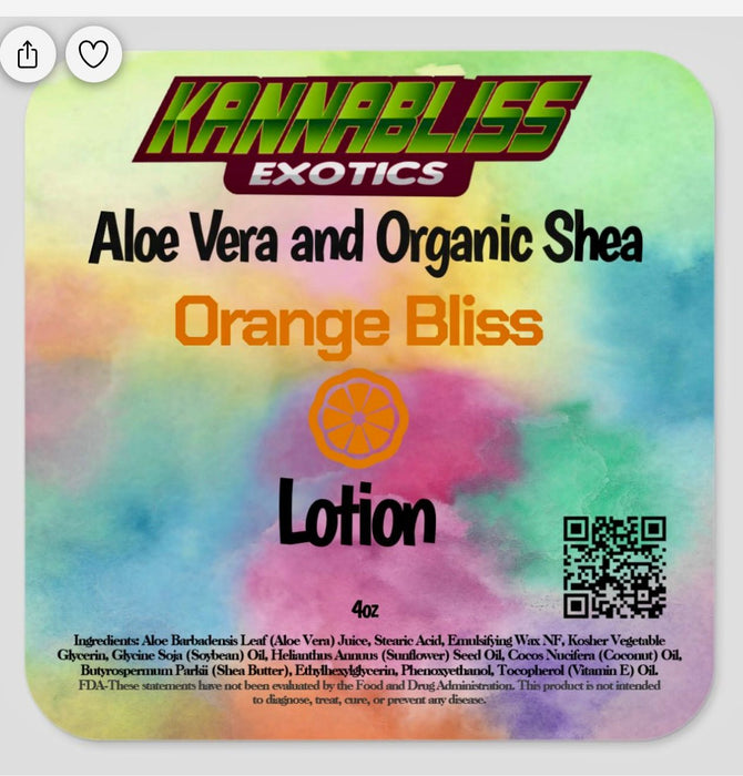 Aloe Vera And Organic Shea - Kannabliss Exotics