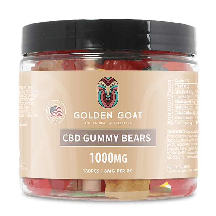 CBD Gummies 1000MG - Clear Bears - Kannabliss Exotics