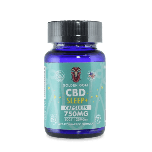 CBD+Sleep Capsules – Broad Spectrum – 750MG – 30ct - Kannabliss Exotics