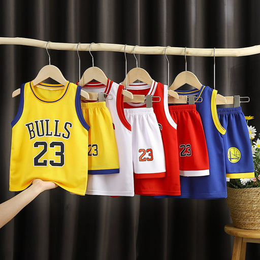 Children's Clothing Sports Basketball Wear Children's Clothing Boys' Suit - Kannabliss Exotics