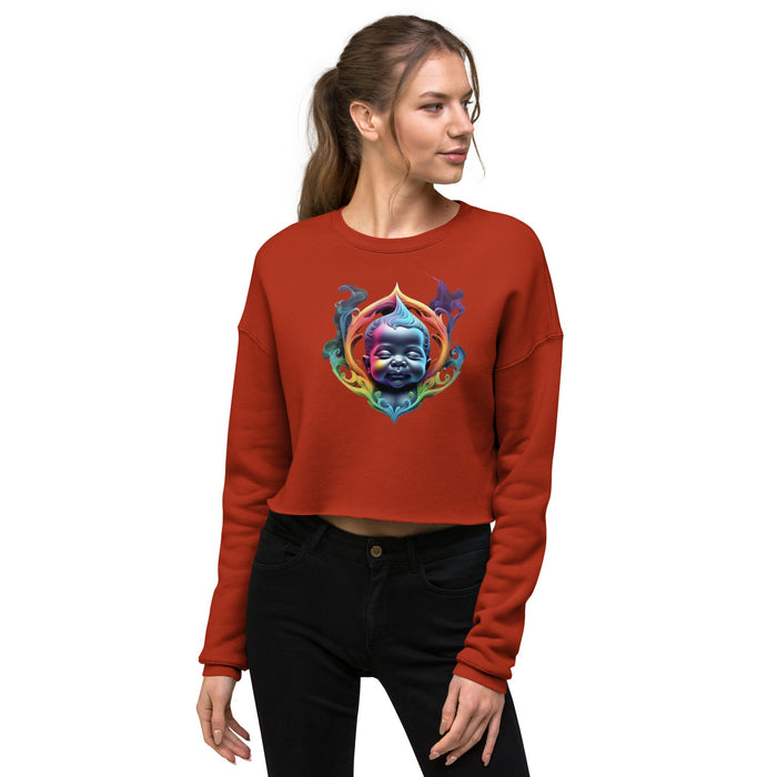 Crop Sweatshirt - Kannabliss Exotics