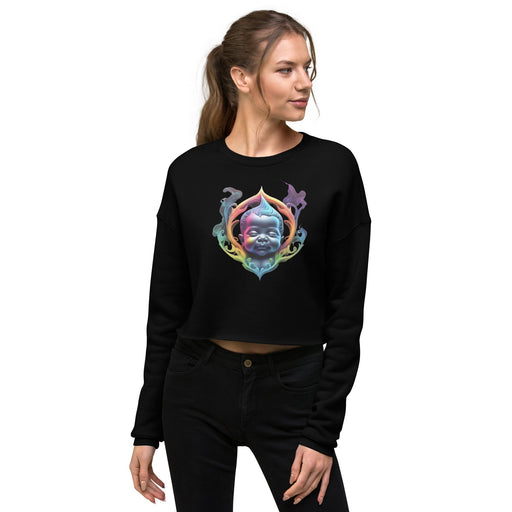 Crop Sweatshirt - Kannabliss Exotics