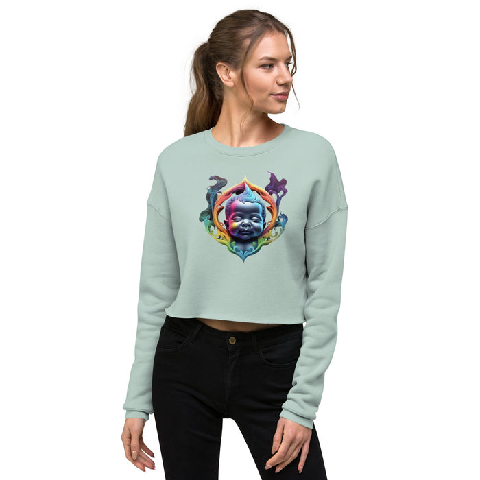 Crop Sweatshirt - Kannabliss Exotics