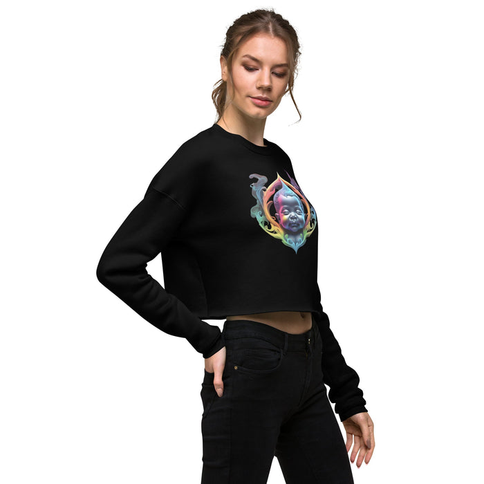 Crop Sweatshirt - Kannabliss Exotics