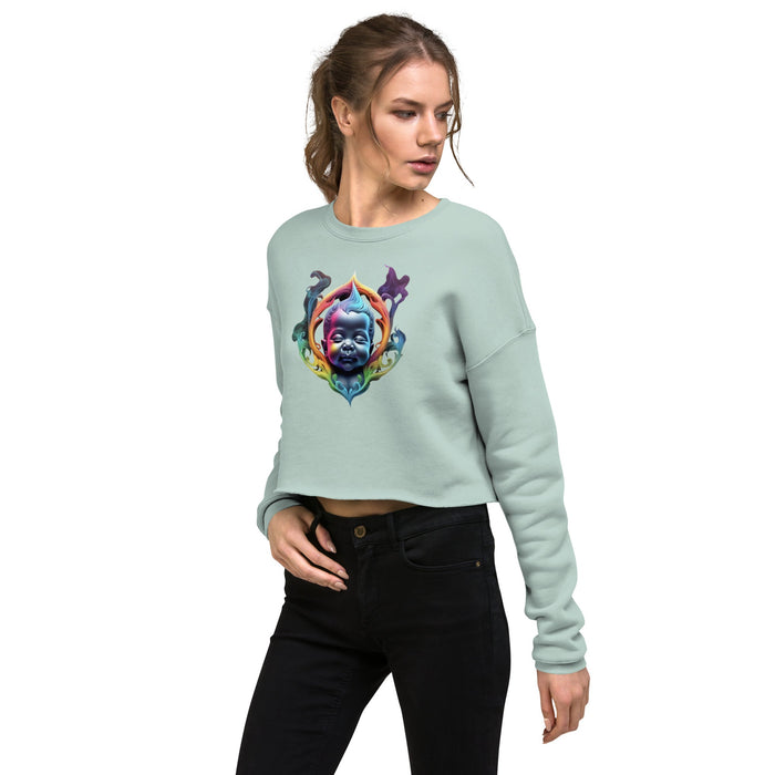 Crop Sweatshirt - Kannabliss Exotics