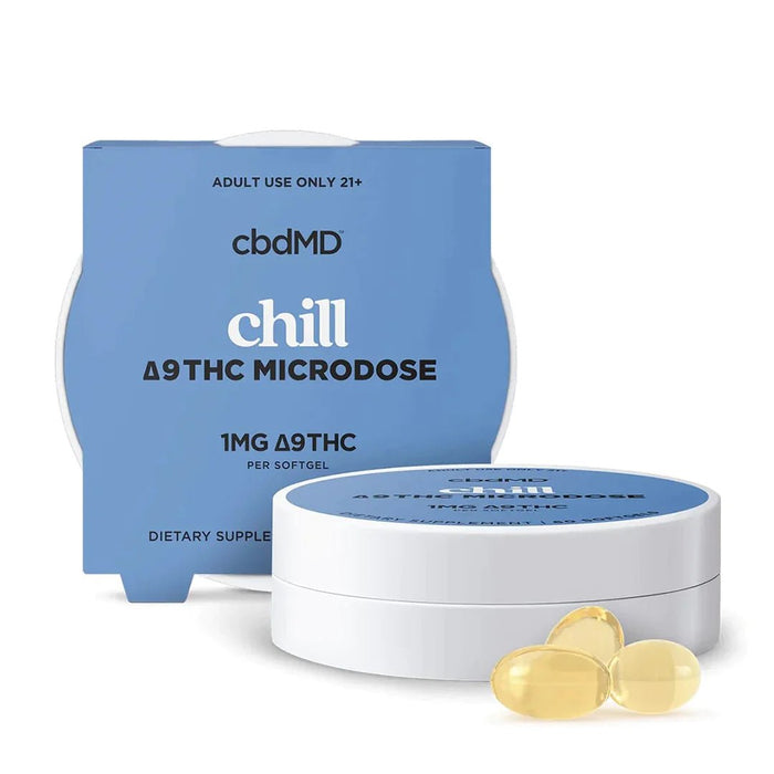 Delta 9 THC Microdose Chill Softgels - 660MG - Kannabliss Exotics