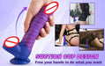 Dildo Telescopic Swing Dildos Women's Masturbation Device Heating Back Court Vibrator - Kannabliss Exotics