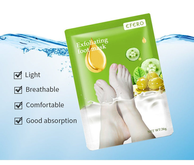 Foot Peeling Mask Pedicure Socks Foot Mask - Kannabliss Exotics