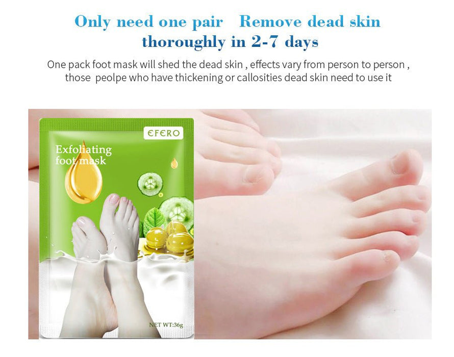 Foot Peeling Mask Pedicure Socks Foot Mask - Kannabliss Exotics