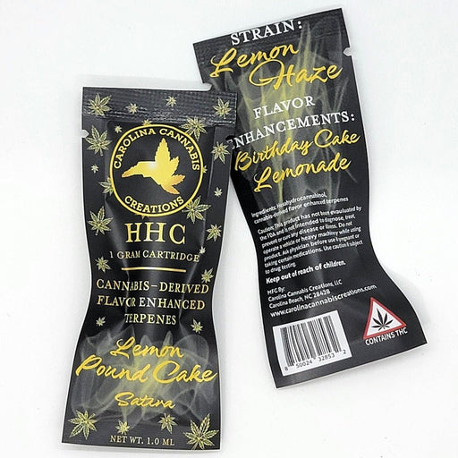 HHC Cartridge 1g - Lemon Pound Cake (Sativa) - Kannabliss Exotics