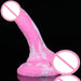 Mixed Color Liquid Silicone Replica Dildo Device Back Court Butt Plug - Kannabliss Exotics