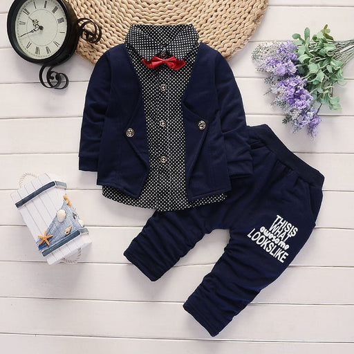 New Design Toddler Boys Casual Suit Set Boys Clothes Set Printed Suit Infant Boys Children Clothing Set - Kannabliss Exotics