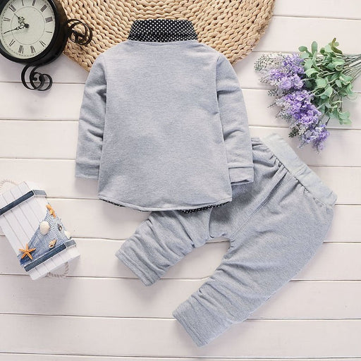 New Design Toddler Boys Casual Suit Set Boys Clothes Set Printed Suit Infant Boys Children Clothing Set - Kannabliss Exotics