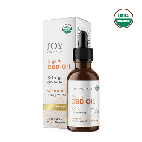 Orange Bliss: Organic Broad Spectrum CBD Tincture - Kannabliss Exotics