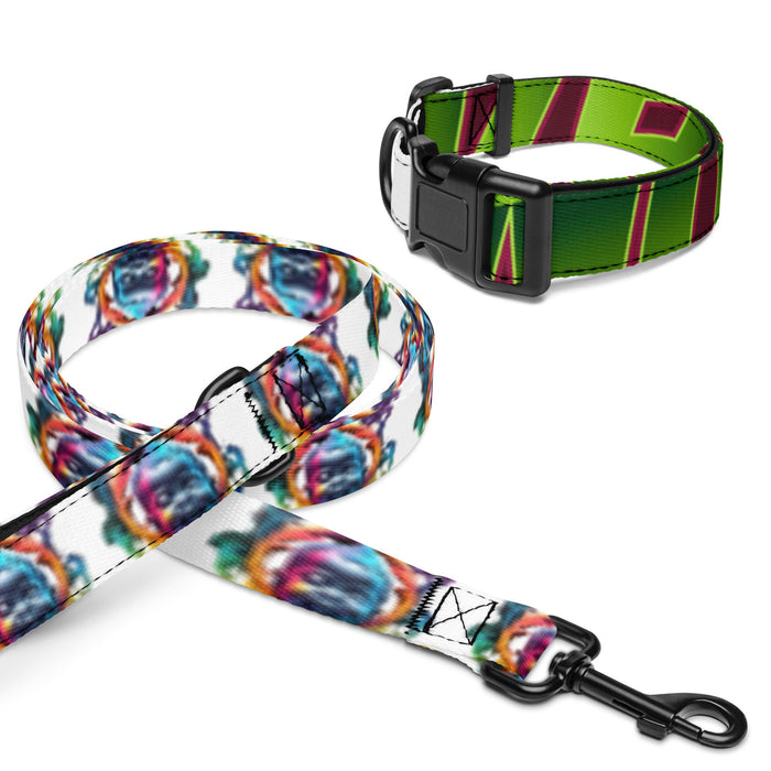 Pet collar & leash - Kannabliss Exotics