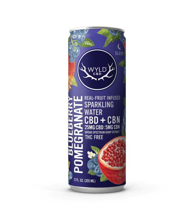 Real Fruit CBD Infused Sparkling Water 12oz (Multiple Flavors) - Kannabliss Exotics