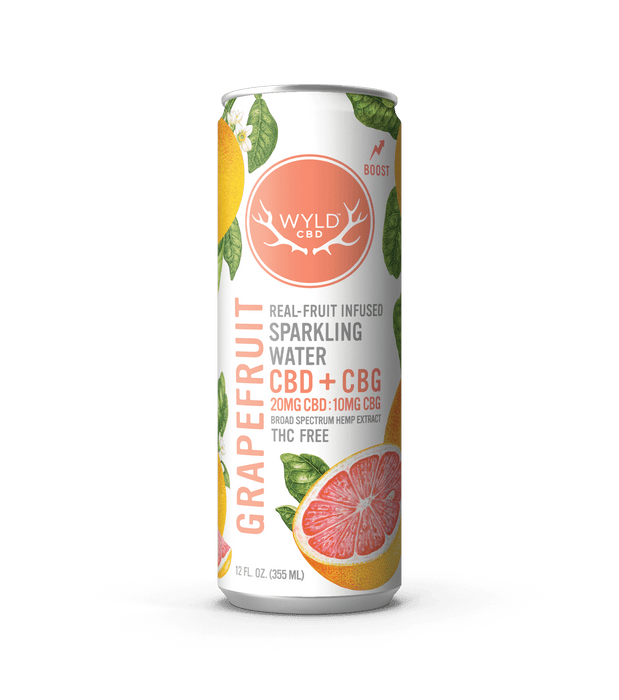 Real Fruit CBD Infused Sparkling Water 12oz (Multiple Flavors) - Kannabliss Exotics