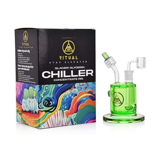 Ritual Smoke - Chiller Glycerin Concentrate Rig - Green - Kannabliss Exotics