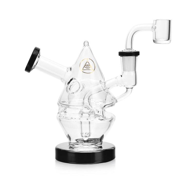 Ritual Smoke - Water Bender Fab Cone Concentrate Rig - Black - Kannabliss Exotics