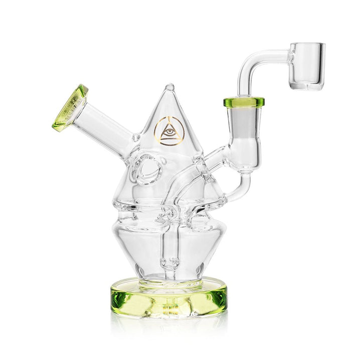 Ritual Smoke - Water Bender Fab Cone Concentrate Rig - Lime Green - Kannabliss Exotics