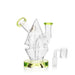 Ritual Smoke - Water Bender Fab Cone Concentrate Rig - Lime Green - Kannabliss Exotics