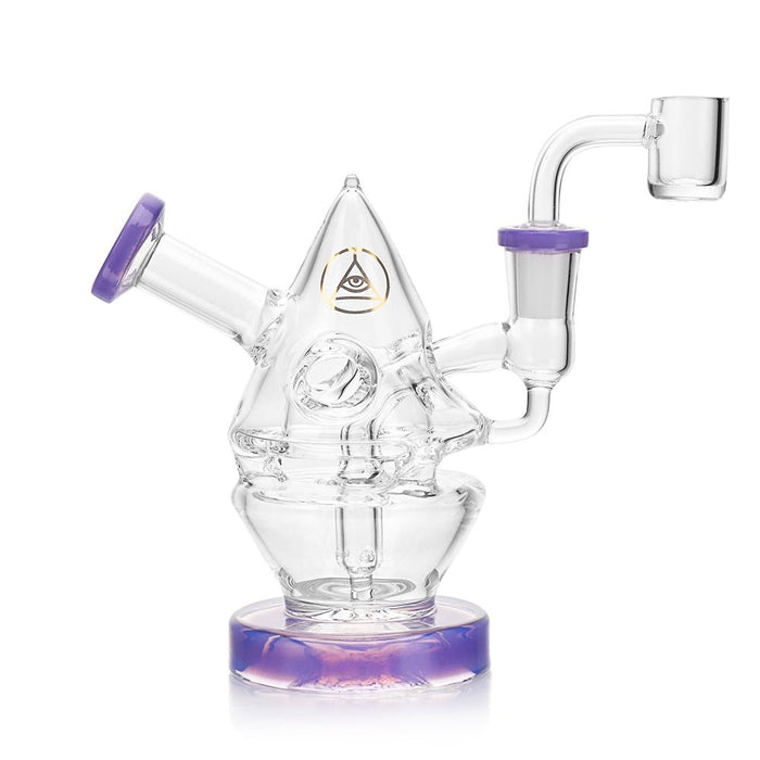 Ritual Smoke - Water Bender Fab Cone Concentrate Rig - Slime Purple - Kannabliss Exotics