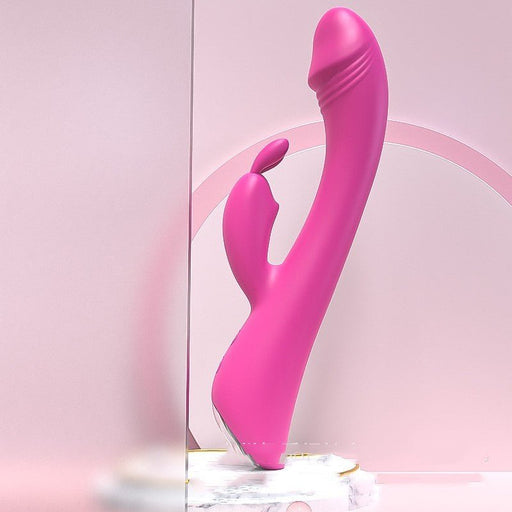 Rose Red Vibrating Spear Toys For Women - Kannabliss Exotics