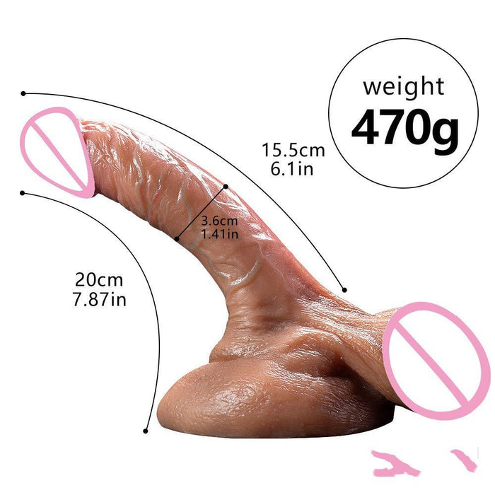 Super Soft Dildo Women's Products With Eggs - Kannabliss Exotics