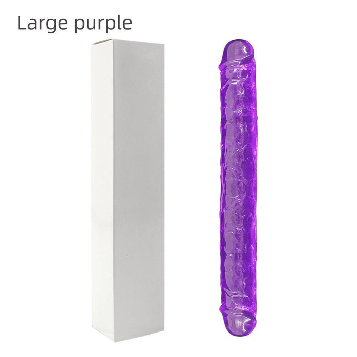 Super Thick Simulation Double Head Dildo Lala Female - Kannabliss Exotics