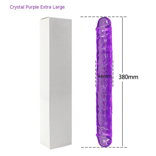 Super Thick Simulation Double Head Dildo Lala Female - Kannabliss Exotics