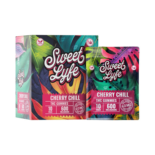 Vegan Gummies 600MG THC Blend - Cherry Chill - Kannabliss Exotics