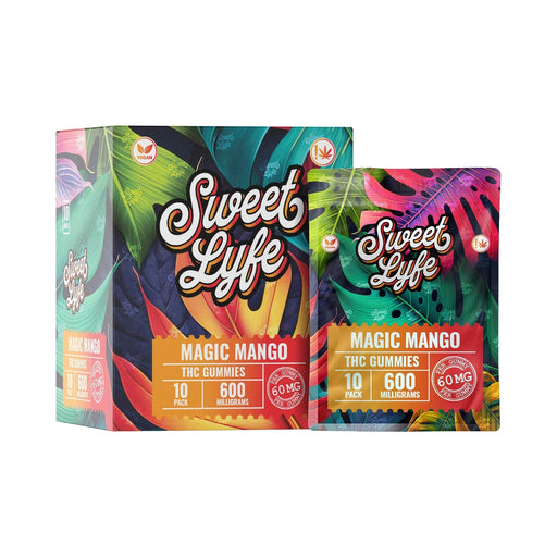 Vegan Gummies 600MG THC Blend - Magic Mango - Kannabliss Exotics