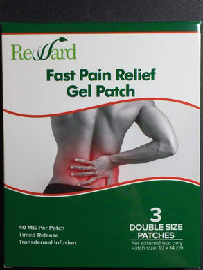 Fast Pain Relief Gel Patch - Kannabliss Exotics 