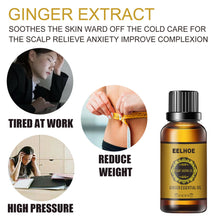 Load image into Gallery viewer, Belly Drainage Ginger Oil Natural Therapy Lymphatic Essential Massage Liquid USA
